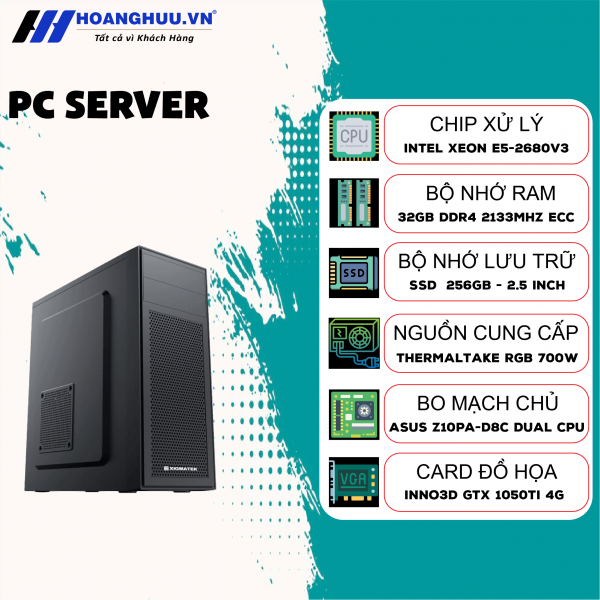 Bộ PC Server Mainboard ASUS Z10PA-D8C